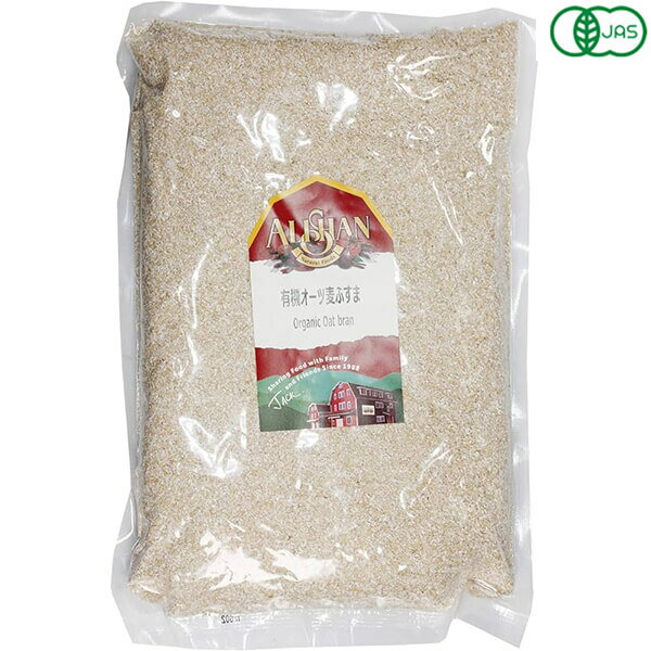 【マラソン限定!ポイント2倍!100円クーポン!】有機 オーツ麦ふすま 1kg アリサン オーガニック パン 襖粉 送料無料