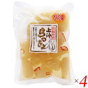 【5/1(木)限定!ポイント最大8倍!】宮崎県産ピリ辛らっきょう 100g 4個セット 上沖産業 送料無料