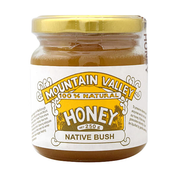 マウンテンバレー ネイティブブッシュ蜂蜜 250g はちみつ ハチミツ 天然