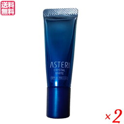 ASTERI アステリ クリスタルホワイト SPF40PA++++ 5g 2本セット ファンデーション 送料無料