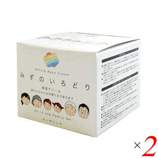 みずのいろどり(保湿クリーム) 200g 2個セット 彩生舎 ナチュールアクアクリーム 送料無料 みずのいろどり(保湿クリーム) 200g 2個セット 彩生舎 ナチュールアクアクリーム 送料無料