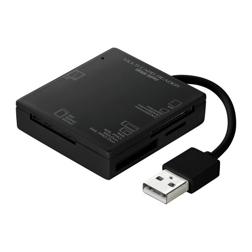 サンワサプライ USB2.0 カードリーダー ADR-ML15BKN サンワサプライ USB2.0 カードリーダー ADR-ML15BKN
