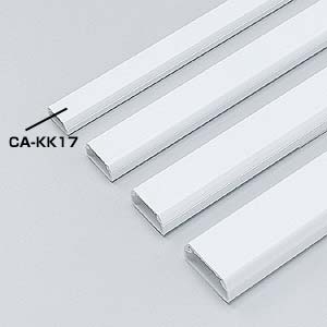 サンワサプライ ケーブルカバー(角型、ホワイト) CA-KK17 サンワサプライ ケーブルカバー(角型、ホワイト) CA-KK17