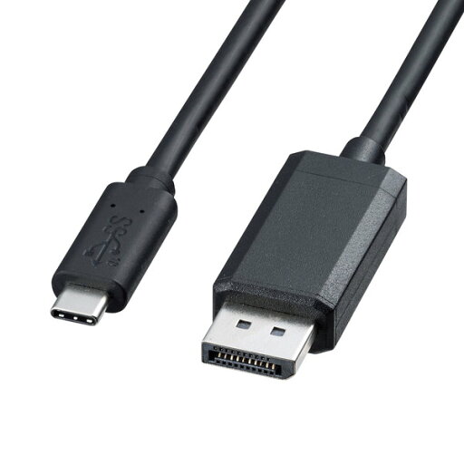 サンワサプライ TypeC-DisdplayPort変換ケーブル 2m KC-ALCDP20 サンワサプライ TypeC-DisdplayPort変換ケーブル 2m KC-ALCDP20