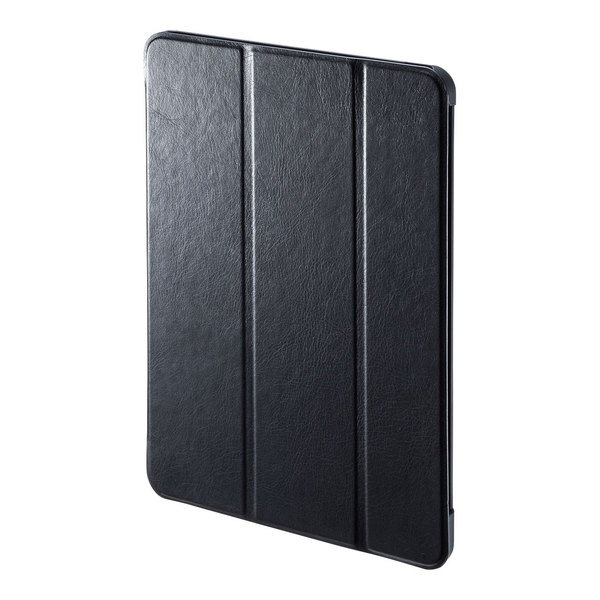 サンワサプライ iPad Air 2020 ソフトレザーケース ブラック PDA-IPAD1707BK