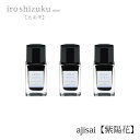 PILOT(パイロット)【万年筆】ボトルインキ 色彩雫(iroshizuku mini) 15ml 同色3個セット INK-15-3AJ(紫陽花：アジサイ)