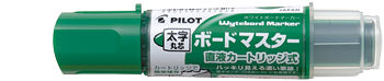 Rakuten - PILOT(パイロット)【ホワイトボードマーカー】ボードマスター 太字丸芯 WMBM-18BM-G(グリーン)