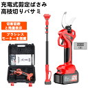 【楽天1位】電動剪定ばさみ 剪定ばさみ 充電式 コードレス 切断直径40mm 高枝切り剪定ばさみ 電動剪定バサミ 高校切りバサミ 太い校 強力 250cm 延長ポール 高枝 電動チェーンソー 高枝ノコギリ 持ち運び便利 園芸用具 軽量 切断回数と電池残量表示