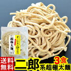 二郎系 ラーメン (超 極太麺 / 麺 のみ 200g×3食 オーション 100%使用/メール便)【送料無料】 二郎 系 ラーメン 生麺 二郎系ラーメン ラーメン二郎 二郎ラーメン 次郎系ラーメン 次郎系 次郎 家系 オーション麺 取り寄せ 通販 お取り寄せ 家二郎 二郎インスパイア 麺くる