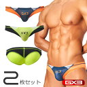 【2枚パンツセット】GX3/ジーバイスリー SPLASH SHEER ビキニパンツ