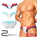 【2枚パンツセット】GX3/ジーバイスリー SPLASH SUPER POP ビキニパンツ