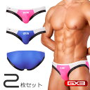 【2枚パンツセット】GX3/ジーバイスリー GLOSS NEON カラー レッグフィットビキニ