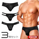 【3枚パンツセット】GX3/ジーバイスリー SHINE PLUS ビキニ系 BLACK アソート