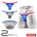 【2枚パンツセット】GX3/ジーバイスリー SHINE PLUS スリットビキニ