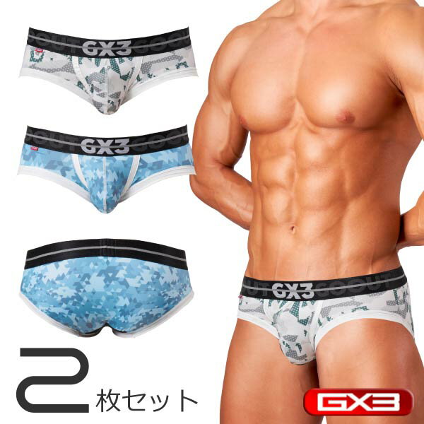 【2枚パンツセット】GX3/ジーバイスリー GOOUT ブリーフパンツ...