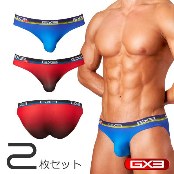 【2枚パンツセット】GX3/ジーバイスリー GOOUT GRADATION ビキニ