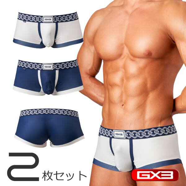 【2枚パンツセット】GX3/ジーバイスリー JAPONESQUE 繋 ボクサーパンツ