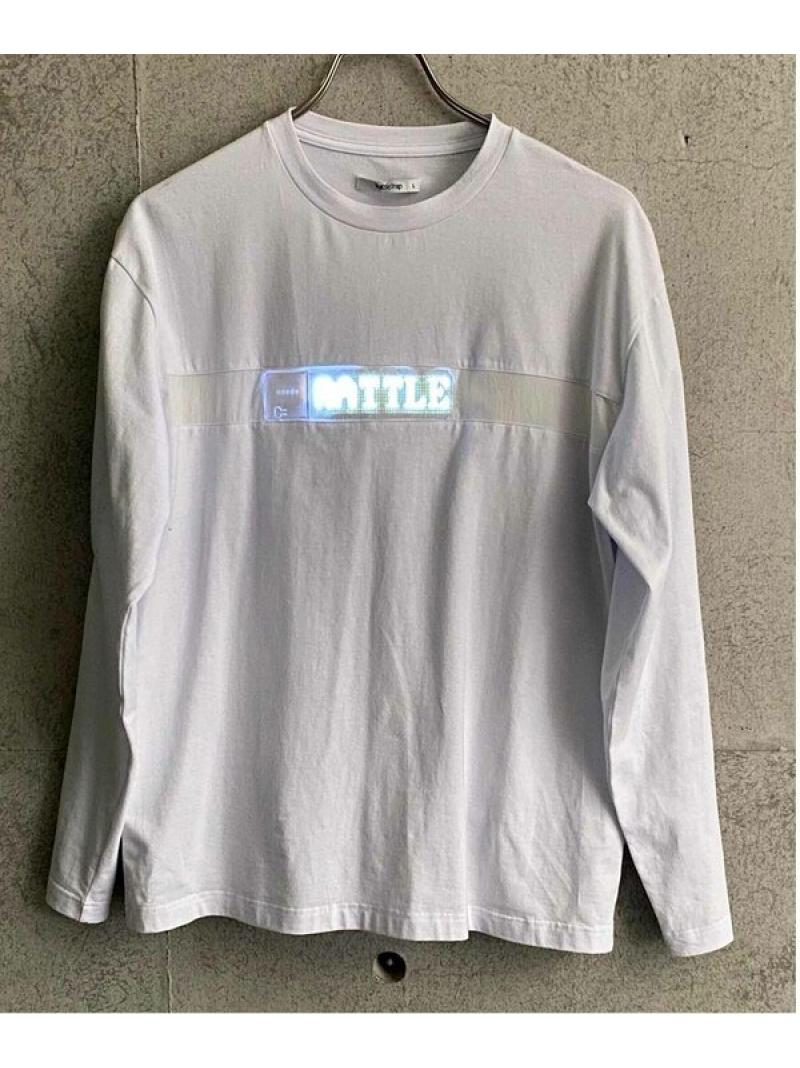 【SALE／65%OFF】LED搭載ロングTシャツ RATTLE TRAP メンズ ビギ トップス カットソー・Tシャツ ホワイト ブラック【RBA_E】【送料無料】[Rakuten Fashion]