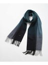 【SALE/50%OFF】ベビーカシミヤフリンジストール MEN'S BIGI メンズ ビギ ファッション雑貨 マフラー・ストール・ネックウォーマー ネイビー ...