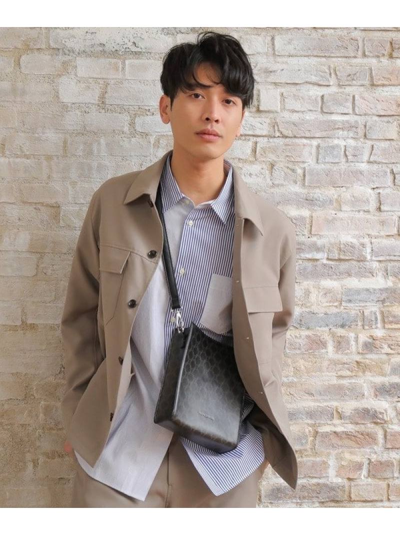 【SALE／50%OFF】【セットアップ対応】トロピカルマテリアル CPOシャツ UNION STATION メンズ ビギ ジ..