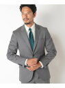 【SALE/50%OFF】TWシャンブレーヘリンボーンスーツ MEN'S BIGI メンズ ビギ スーツ・フォーマル セットアップスーツ ネイビー グレー【RB...