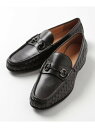 【SALE/20%OFF】メッシュレザー ビットローファー MEN'S BIGI メンズ ビギ シューズ・靴 レースアップ・ドレスシューズ ブラック ブラウン【...
