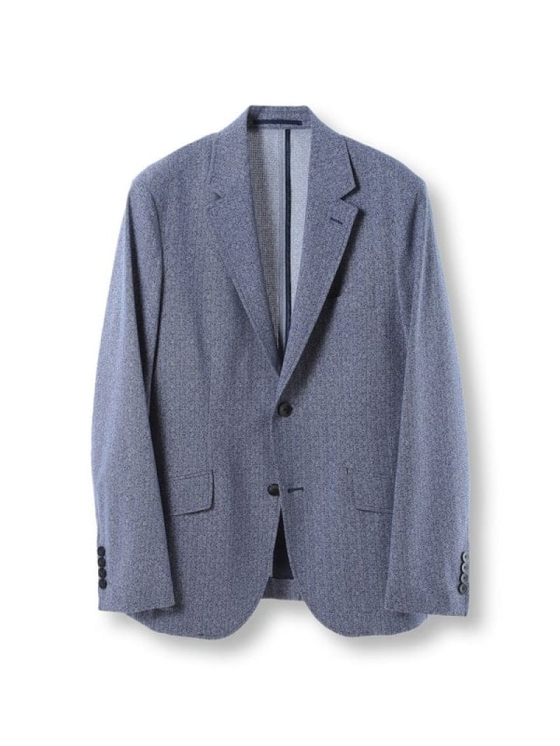 【予約商品について】 ※「先行予約販売中」「予約販売中」をご注文の際は予約商品についてをご確認ください。■重要なお知らせ※ 当店では、ギフト配送サービス及びラッピングサービスを行っておりません。ラッピング・ギフト配送について同時に複数の商品を注文された場合メーカー希望小売価格について置き配についてご利用ガイドMEN'S BIGI（メンズ ビギ）ドットエアーメッシュプリントジャケット＜吸水速乾＞軽量で快適な着心地を追求した通気性抜群のジャケットです。【素材/デザイン】東レの「ドットエアー」素材を採用。トリコット編みのメッシュ構造により、高い通気性とストレッチ性を実現しています。さらに吸水速乾性を備え、汗ばむ季節やアクティブなシーンでも快適に過ごせるのが特徴。生地にはヘリンボーンと千鳥格子柄のプリントを施し、クラシカルでありながらモダンな印象を与えるデザインです。【シルエット】程良くスリムなシルエットに仕上げ、軽やかさと洗練された印象を演出します。【ディテール】両胸に内ポケットを備えています。ジャケット全体に軽量感と快適性を重視した作り。ビジネスだけでなくカジュアルシーンにも対応できる万能なデザインです。同素材のセットアップパンツ（別売り）との組み合わせも可能です。【セットアップ情報】パンツ品番：M0151FP013モデル身長184cm胸囲95cmウエスト78cmヒップ94cm着用サイズ：03（L）【注意事項】※照明・光の加減、PCやスマートフォンなどの環境により、製品と画像のカラーの見え方が異なる場合がございます。※画像はサンプルのため、色味やサイズ等の仕様が変更になる場合がございます。※サイズは弊社規定の採寸によって記載しておりますが、若干の個体差が生じる場合がございます。型番：M0151FJ013-34-178 NX5289【採寸】サイズ身幅肩幅着丈袖丈150.5436858.5252.544.57060354.5467261.5457.5487463商品のサイズについて【商品詳細】中国製素材：ポリエステル62% 複合繊維ポリエステル38%サイズ：1、2、3、4※画面上と実物では多少色具合が異なって見える場合もございます。ご了承ください。商品のカラーについて