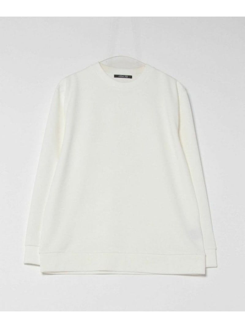 【SALE／40%OFF】クレイジージャガードロングスリーブTシャツ RATTLE TRAP メンズ ビギ トップス スウェット・トレーナー ブラック ホワイト ブルー【RBA_E】【送料無料】[Rakuten Fashion]
