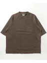 【ONEITA(オニータ)】PIGMENT DYED TEE FUSE メンズ ビギ トップス カットソー・Tシャツ ブラウン グレー ブラック ブルー【送料無料】[Rakuten Fashion]