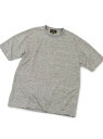 リバイバルヴィンテージリネンTシャツ DISTINCTION MEN'S BIGI メンズ ビギ トップス カットソー・Tシャツ グレー ネイビー オレンジ