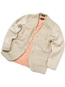 【SALE/50%OFF】コットンツイードコンビカーディガン DISTINCTION MEN'S BIGI メンズ ビギ トップス カーディガン ベージュ ネイ...