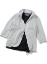 【SALE/30%OFF】タックジャガード七分袖ライトジャケット MEN'S BIGI メンズ ビギ トップス カーディガン ホワイト ネイビー【RBA_E】【...