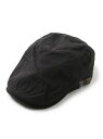 【SALE/20%OFF】LINEN MIX HUNTING MEN'S BIGI メンズ ビギ 帽子 ハンチング・ベレー帽 ブラック【RBA_E】【送料無料】...