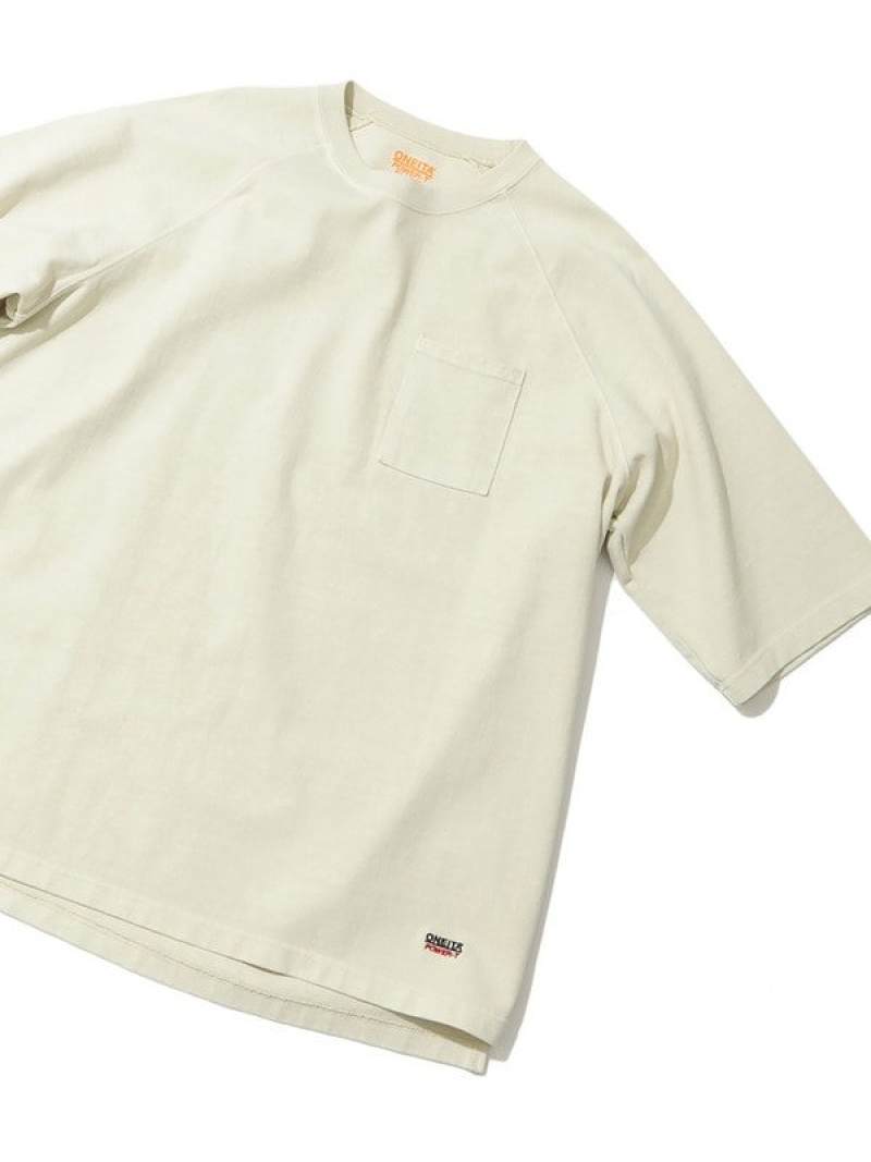 【ONITA(オニ-タ)別注】ヘヴィウェイトT FUSE メンズ ビギ トップス カットソー・Tシャツ ホワイト グリーン ブラック【送料無料】[Rakuten Fashion]