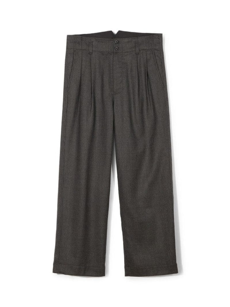 MENS BIGI󥺥ӥ㤨֡50th Anniv .   WOOL HOUND'S TOOTH WIDE PANTS MEN'S BIGI  ӥ ѥ åɥ쥹ѥ ֥饦̵[Rakuten Fashion]פβǤʤ30,800ߤˤʤޤ