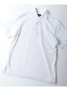 【SALE/60%OFF】ハイツイストコットンコンビポロシャツ MEN'S BIGI メンズ ビギ トップス ポロシャツ ホワイト ネイビー グレー【RBA_E...