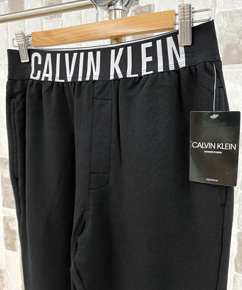 送料無料 Calvin Klein カルバンクラインCK ウエストロゴ スウェット ジョガーパンツ イージーパンツ ルームウェア ボトムスパンツ ロングパンツ スウェットパンツ メンズ ブランド MC