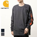  Carhartt J[n[g TVc vg T  M HW L/S GRAPHIC T-SHIRT Y uh