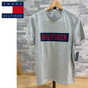 送料無料 TOMMY HILFIGER トミー ヒルフィガー ボックスロゴ プリント クルーネック 半袖 Tシャツ メンズ ブランド MC ゆうパケ