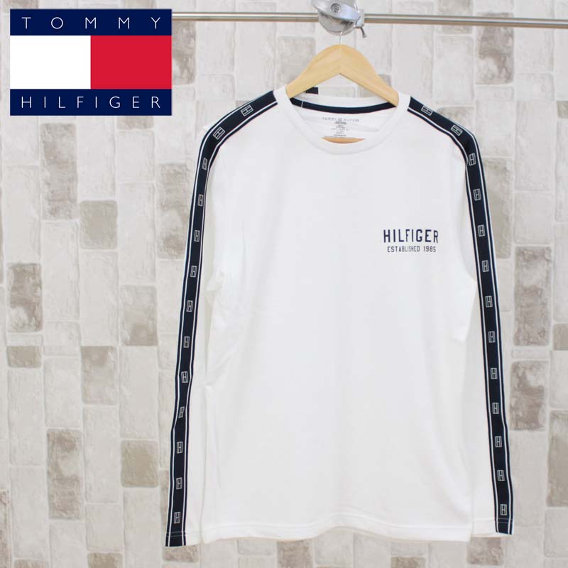 送料無料 TOMMY HILFIGER トミー ヒルフィガー サイドライン スウェット クルーネック プルオーバー 09T4087 トップス MC ネコポス