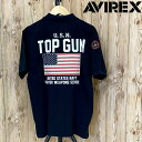 送料無料 AVIREX アヴィレックス FLAG TOPGUN 半袖ポロシャツ トップガン フラッグ 鹿の子 アビレックス ミリタリー メンズ ブランド おすすめ おしゃれ 通販 春 夏 服 MC