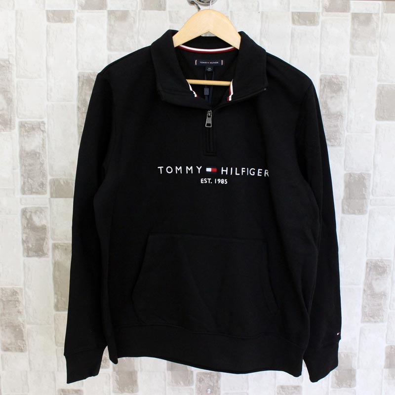  TOMMY HILFIGER g~[ qtBK[ g~[SbNlbN t[Xn[tWbv TOMMY LOGO MOCKNECK Y uh MC