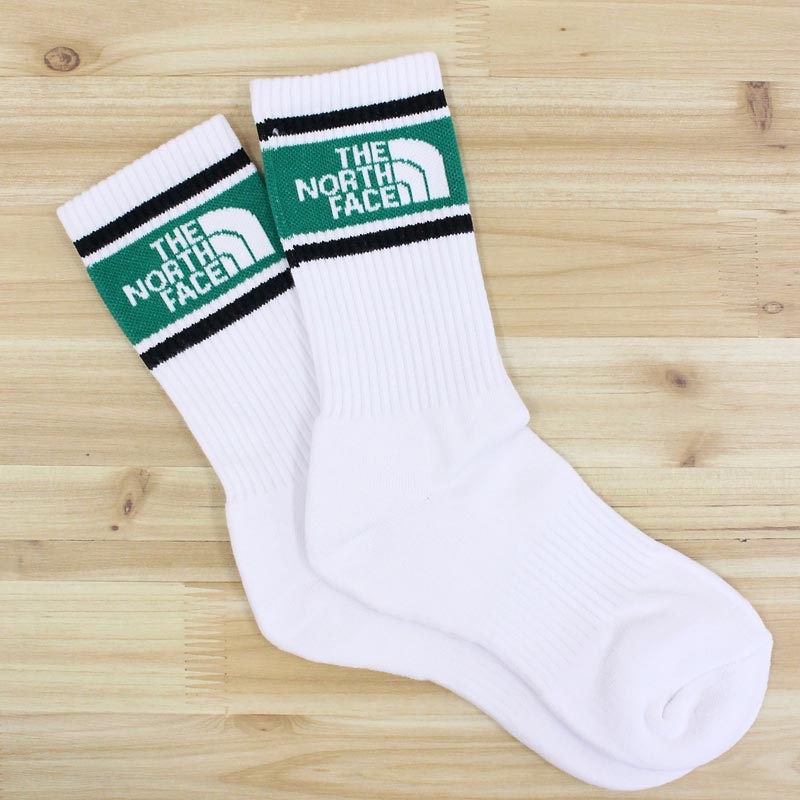 ノースフェイス 靴下 レディース 送料無料 THE NORTH FACE ザ ノースフェイス ライン入りミッドソックス MID SOCKS White Label Korea Line 靴下 メンズ レディース ユニセックス 人気ブランド プレゼント MC ゆうパケ