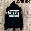 アヴィレックス ジップアップパーカー メンズ 送料無料 AVIREX アヴィレックス LONG SLEEVE ZIP PARKA DUST DEVILS 783-3931012 トップガン TOP GUN スウェット 裏毛 メンズ パーカー ジップアップ HOODIE フーディー 長袖 トップス MC