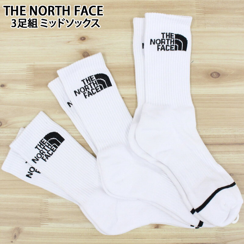 楽天メンズカジュアル通販MC-エムシー送料無料 THE NORTH FACE ザ ノースフェイス 3枚セット ミッドソックスMID SOCKS SET 3P White Label Korea Line 靴下 NY4MP02J NY4MP02K メンズ 人気ブランド プレゼント ギフト MC