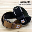 送料無料 Carhartt カーハート ベルト キャンバスダックベルト ワークベルト Canvas Duck Belt メンズ レディース プレゼント ギフト ...