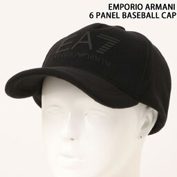 EMPORIO ARMANI エンポリオアルマーニ EA-7 ラバーロゴ フリース 6パネルベースボールキャップ 野球帽 帽子 274811 1A103 メンズ ブランド プレゼント ギフト MC