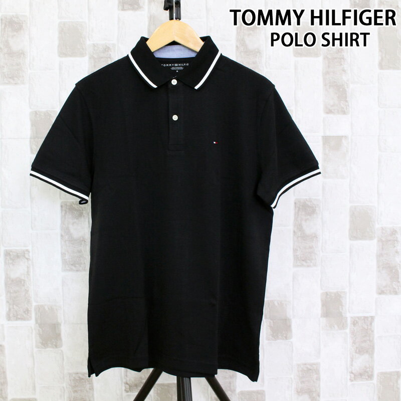 送料無料 TOMMY HILFIGER トミー ヒルフィガー リチャードティップ 半袖ポロシャツ RICHARD TIPPED SS POLO メンズ ブランド MC ゆうパケ