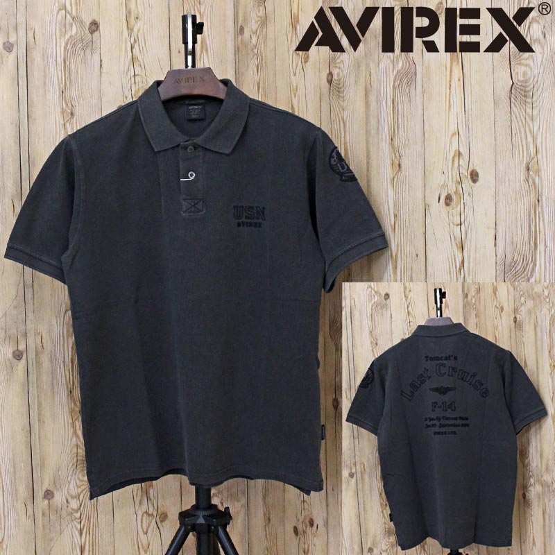 楽天市場】AVIREX（ポロシャツ｜トップス）：メンズファッション