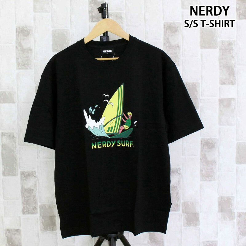 󥺥奢MC-ॷ㤨̵ NERDY Υǥ եܡ Ⱦµ T SURFING BOY S/S T-SHIRT ڹ֥ ȥåץMC 椦ѥפβǤʤ3,300ߤˤʤޤ